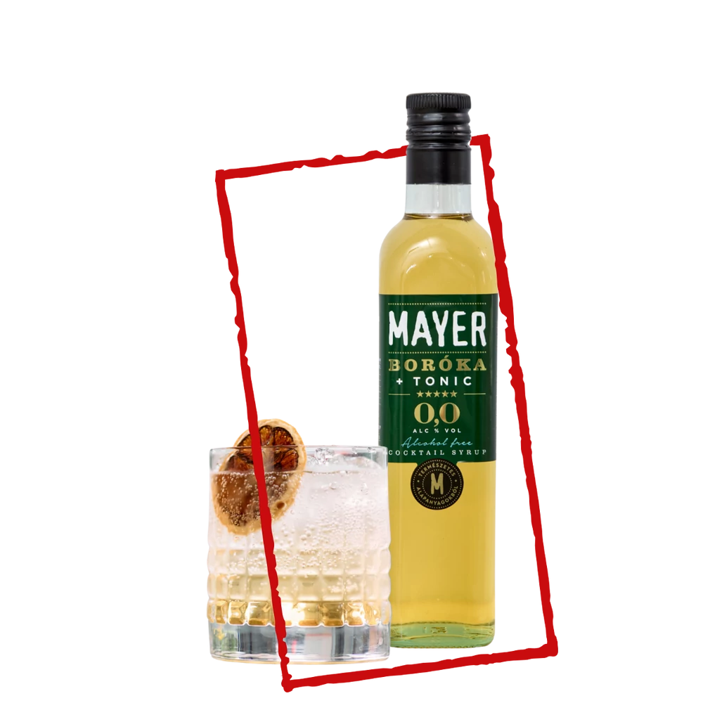 Mayer borókás tonic szörp 0,5l (25 adaghoz)